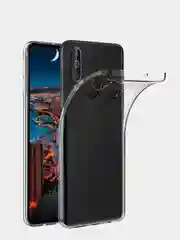 Чехол для Samsung Galaxy A60 прозрачный силиконовый