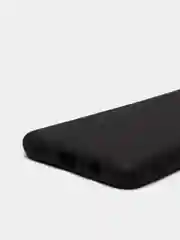 Черный чехол накладка Samsung A12 / M12 однотонная цветная