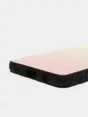 Желтый градиентный чехол из закаленного стекла для Samsung S10/S20/A51/A71/S9/A01/A50/A20/A70