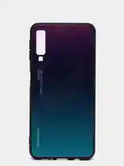 Фиолетовый градиентный чехол из закаленного стекла для Samsung S10/S20/A51/A71/S9/A01/A50/A20/A70