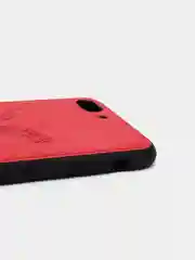 Красный дизайнерский чехол на iPhone с орлом