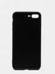 Черный дизайнерский чехол на iPhone с конем