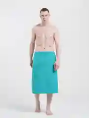 Зеленый килт для бани и сауны мужской вафельный, разные цвета