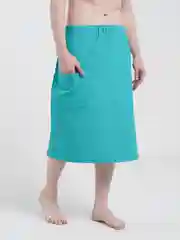 Зеленый килт для бани и сауны мужской вафельный, разные цвета