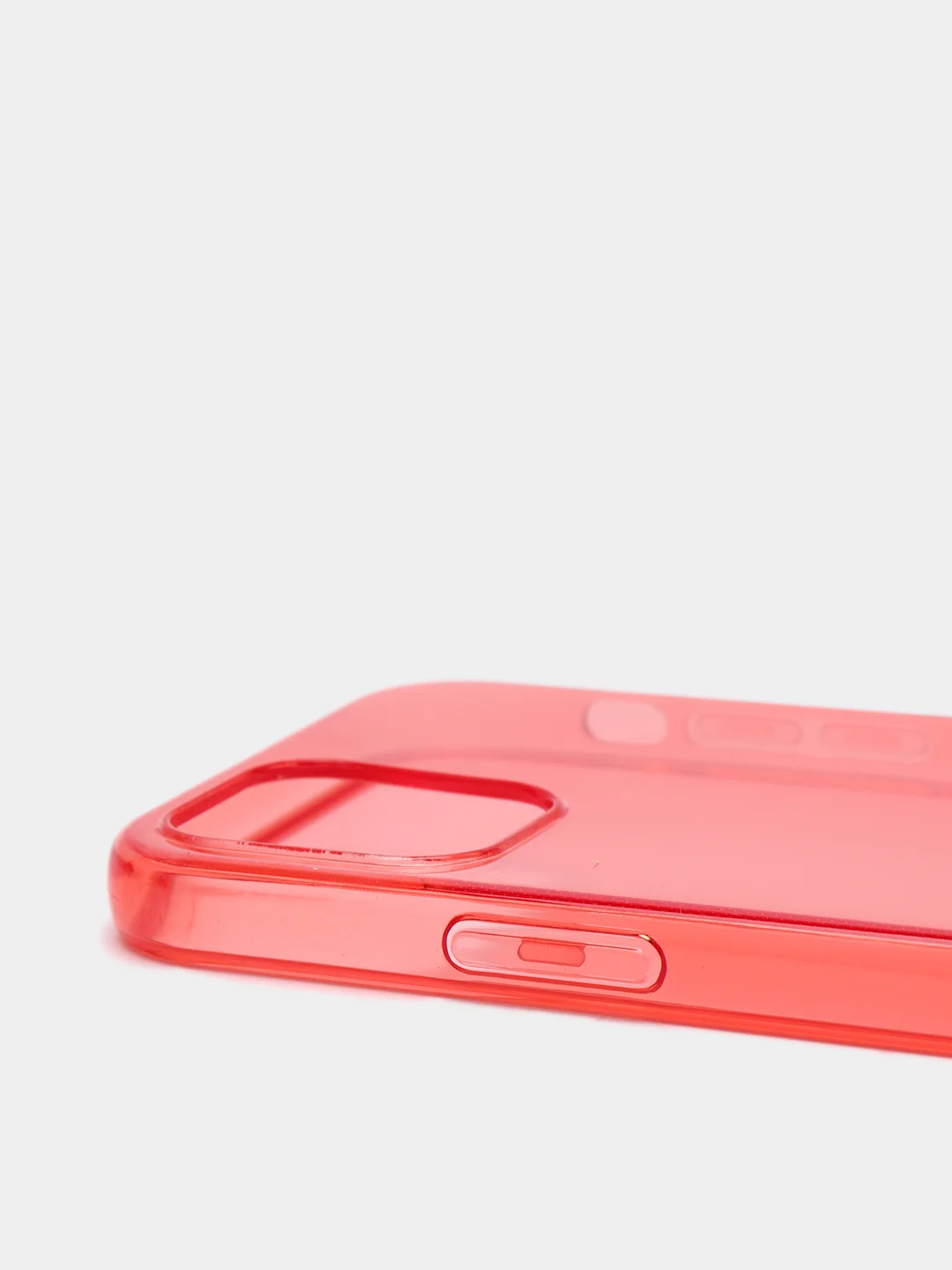 Красный силиконовый чехол iPhone XR, 11, 11 Pro, 12 Mini, 12 Pro, 12 Pro Max, цветной