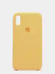 Желтый чехол Silicone Case для IPhone XR