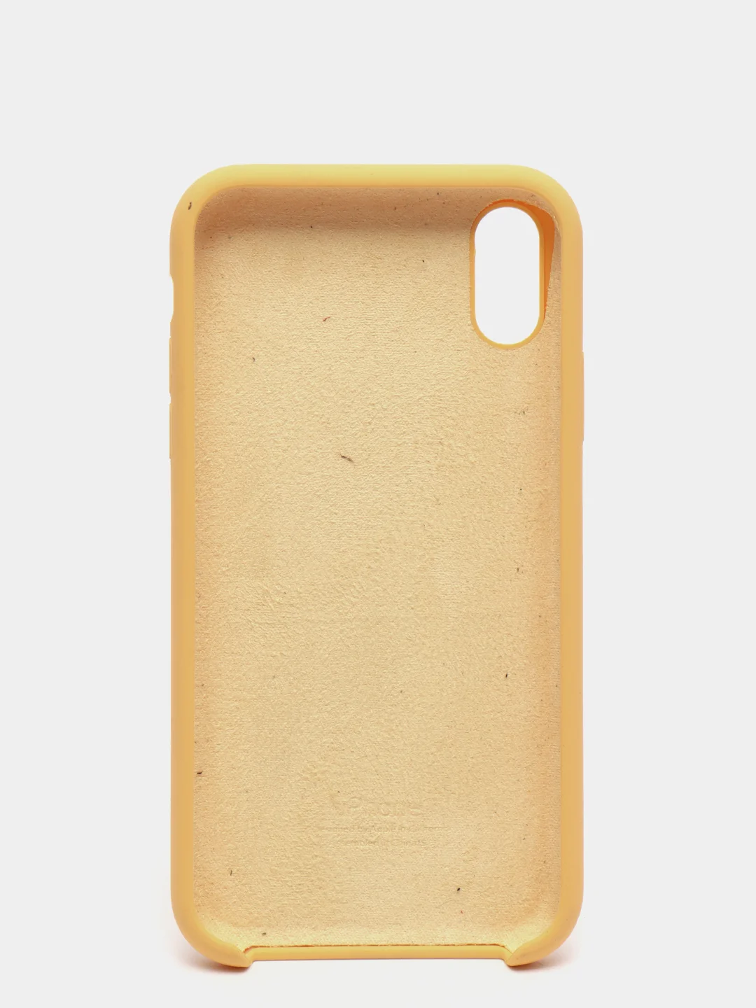 Белый чехол Silicone Case для IPhone XR