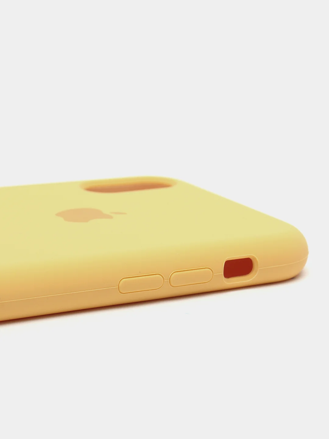 Белый чехол Silicone Case для IPhone XR