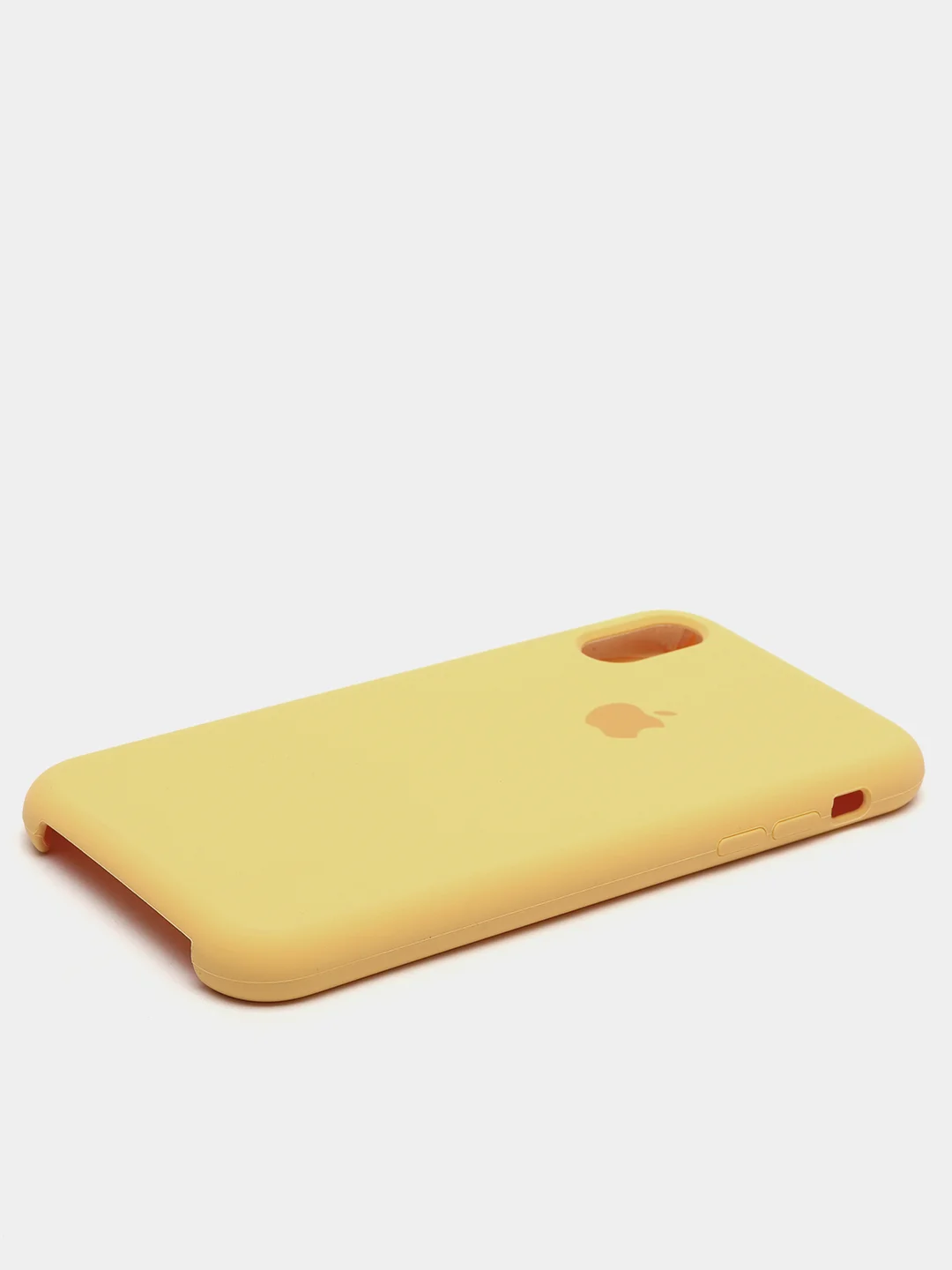 Белый чехол Silicone Case для IPhone XR