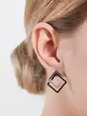 Бронзовый серьги женские, классические