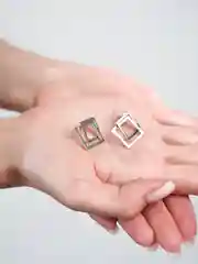 Бронзовый серьги женские, классические