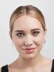 Бронзовый серьги женские, классические