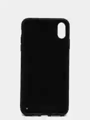 Черный дизайнерский чехол на iPhone с оленем