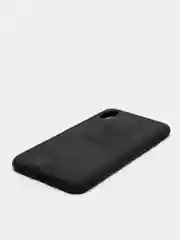 Черный дизайнерский чехол на iPhone с оленем