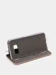 Бежевый чехол книжка  SAMSUNG S8