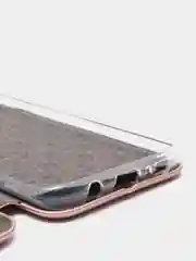 Бежевый чехол книжка  SAMSUNG S8
