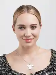 Белый цепочка на шею  Дракон / Беззубик, Ночная Фурия / Цепочка для девушек и мальчиков