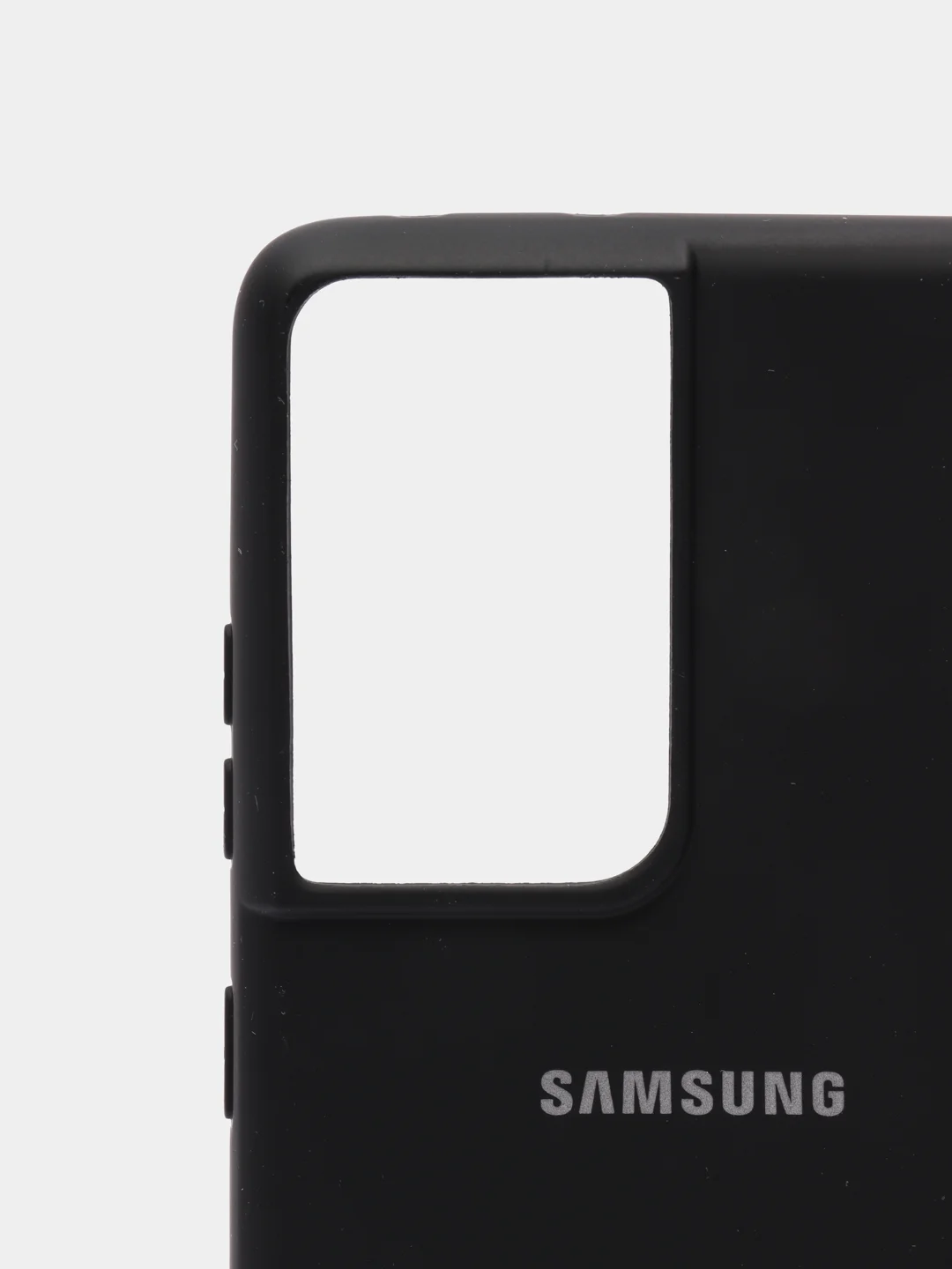 Черный чехол  Samsung S21 Ultra