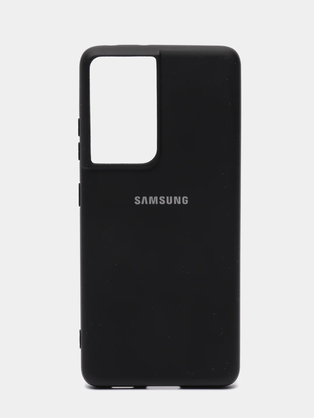 Черный чехол  Samsung S21 Ultra