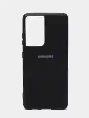Черный чехол  Samsung S21 Ultra