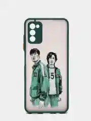 Лесной зеленый чехол Samsung A03s