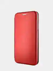Красный чехол книжка для Samsung J1 2016, Самсунг