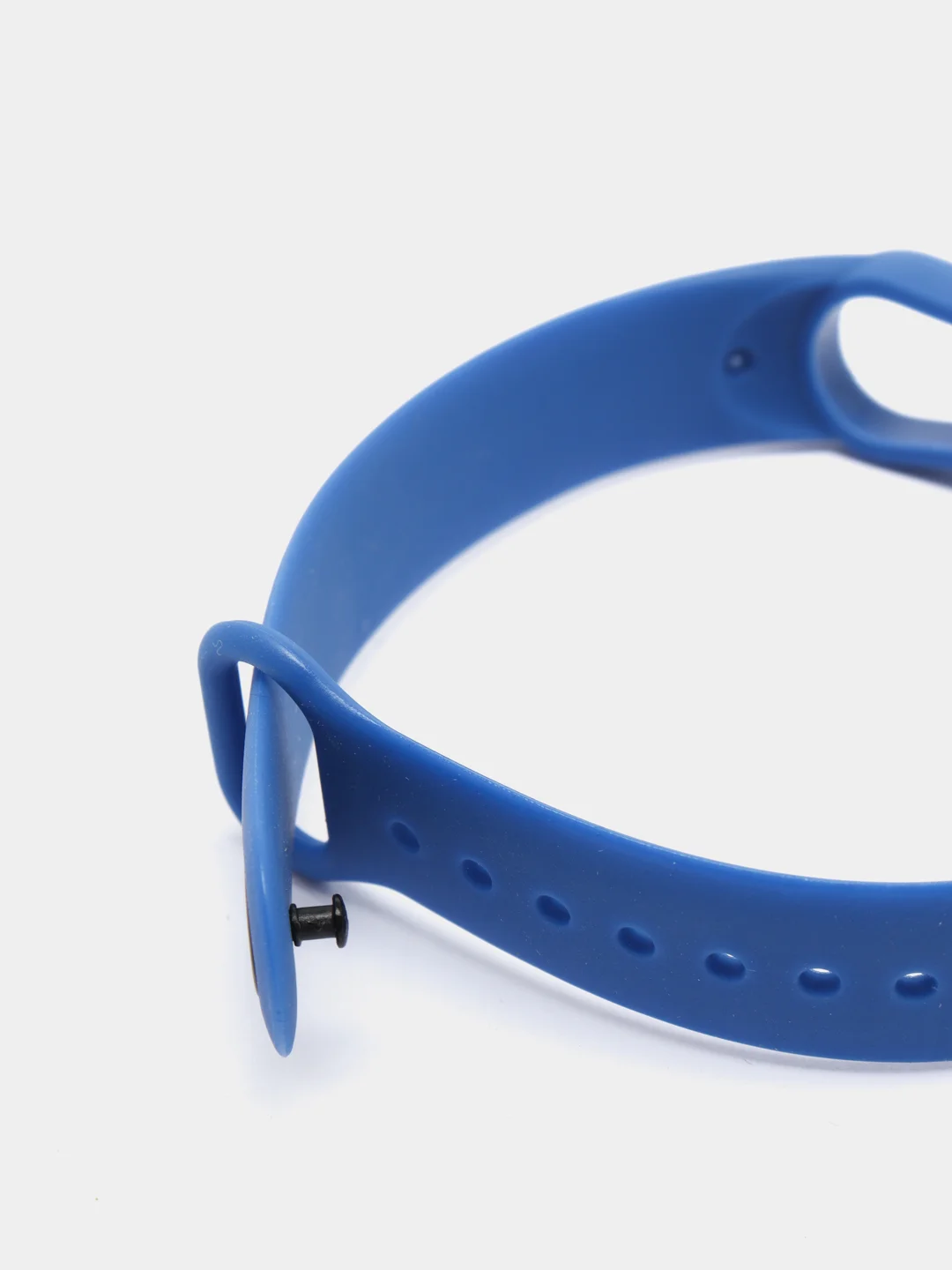 Синий силиконовый ремешок для фитнес-браслетов Xiaomi Mi Band 5