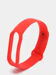 Красный силиконовый ремешок для фитнес-браслетов Xiaomi Mi Band 5