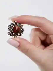 Карамельный брошь на одежду "Fashion Jewerly" / значек на одежду