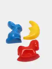 Синий набор формочек для песка