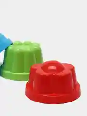 Зеленый набор формочек для песка