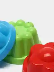 Зеленый набор формочек для песка