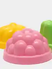 Розовый набор формочек для песка