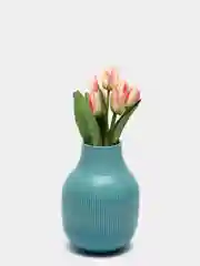 Кораллово-розовый искусственные цветы тюльпаны "Бантик"