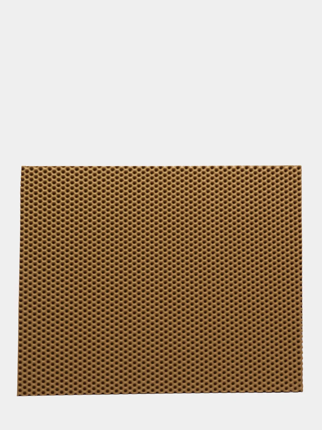 Бежевый коврик для сушки посуды, Eva, 50*40 см, "Соты"