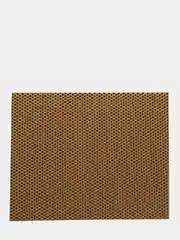 Бежевый коврик для сушки посуды, Eva, 50*40 см, "Соты"