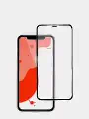 Черный защитное стекло для iPhone 11/XR (Айфон 11/ХР), 9D