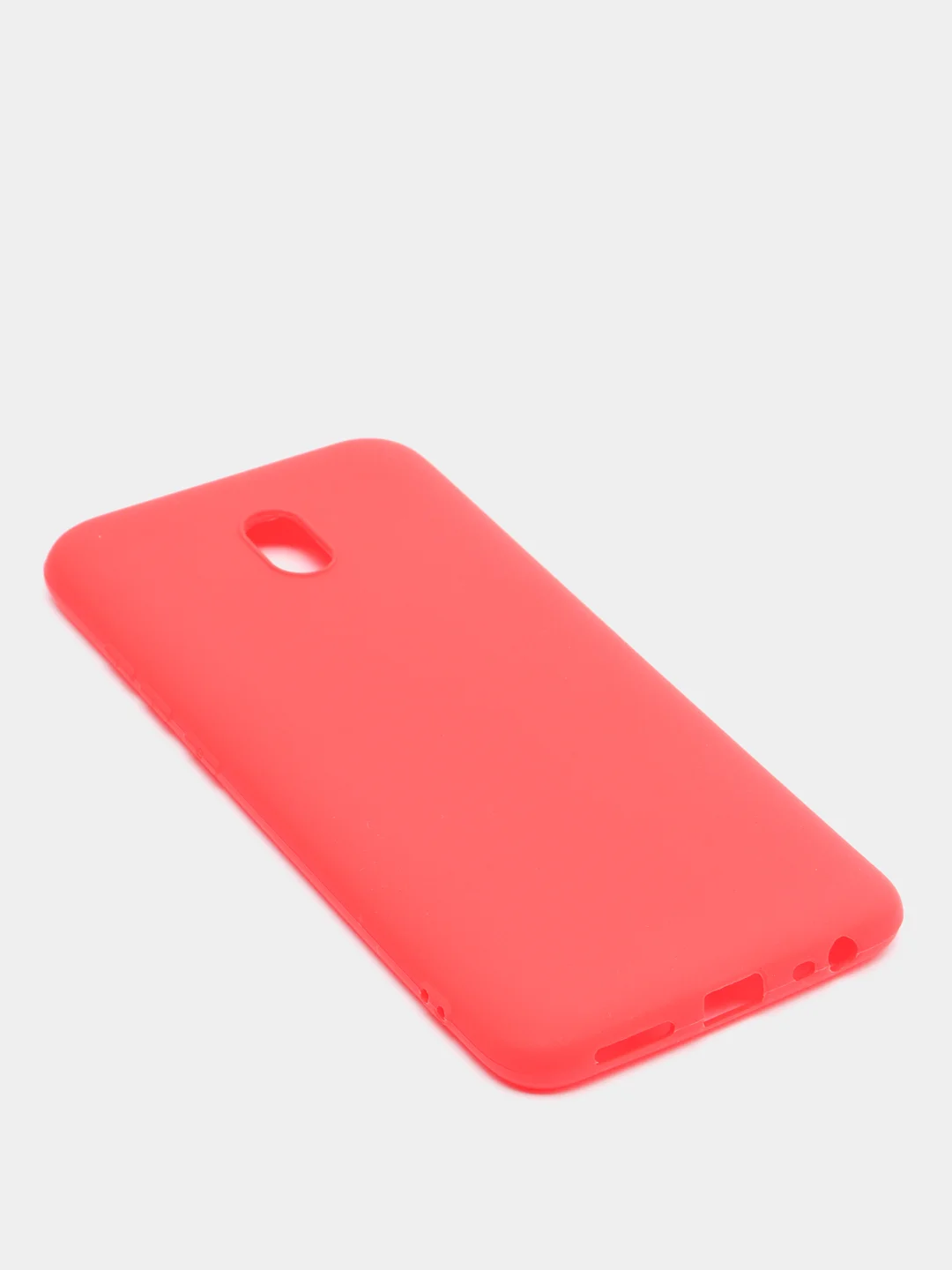 Красный чехол Xiaomi Redmi 8A, Сяоми Редми 8А, силиконовый цветной матовый