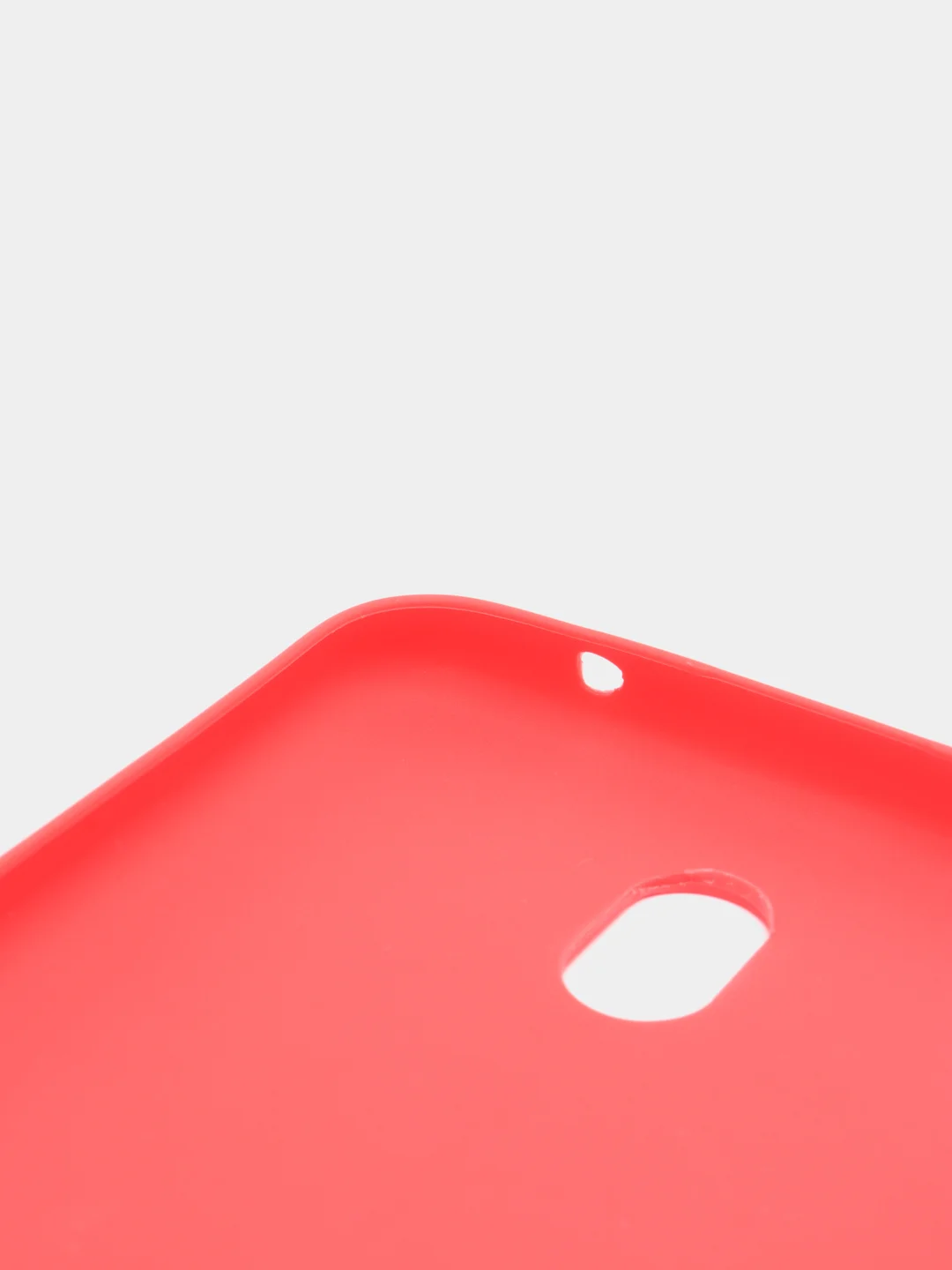 Красный чехол Xiaomi Redmi 8A, Сяоми Редми 8А, силиконовый цветной матовый