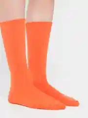Оранжевый корейские носки "цветные"