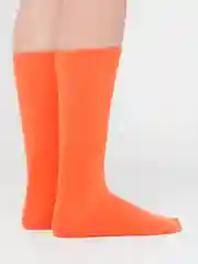 Оранжевый корейские носки "цветные"