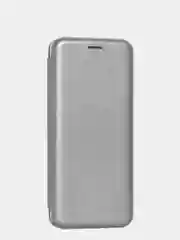 Серебряный чехол книжка Samsung Galaxy A50, A30S, A50S, Самсунг А50, А30s, А50s