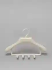 Белый настенный держатель зубных щёток