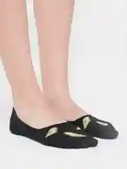 Черный женские носки с авокадо