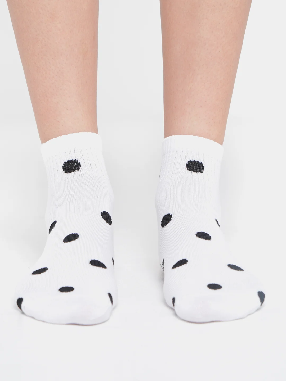 Белый хлопковые женские носки Minimi, Mini trend 4209