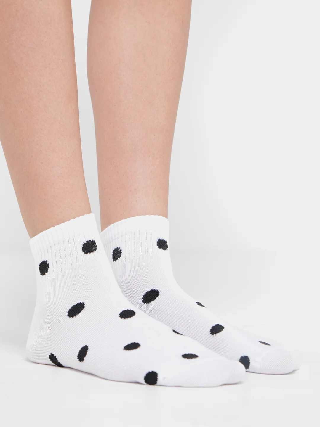 Белый хлопковые женские носки Minimi, Mini trend 4209