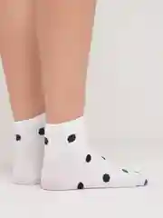 Белый хлопковые женские носки Minimi, Mini trend 4209