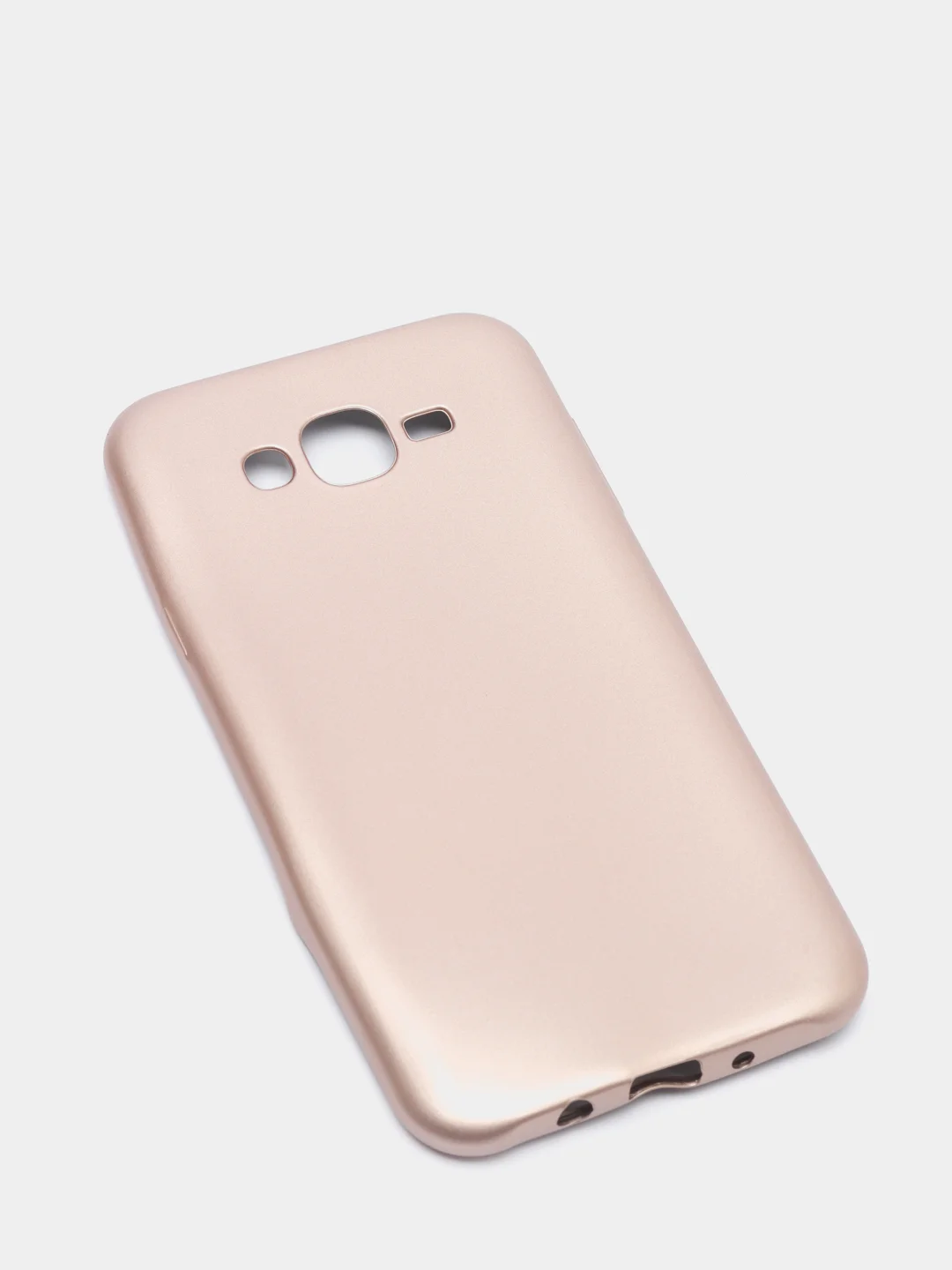 Золотой чехол накладка для Samsung Galaxy J7 neo / Samsung J7 2016