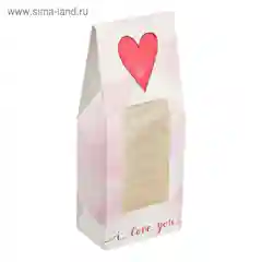 Коробка складная I love you