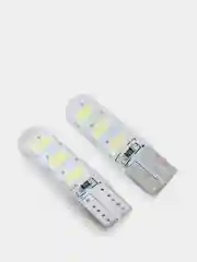 Белый светодиодная лампа W5W T10